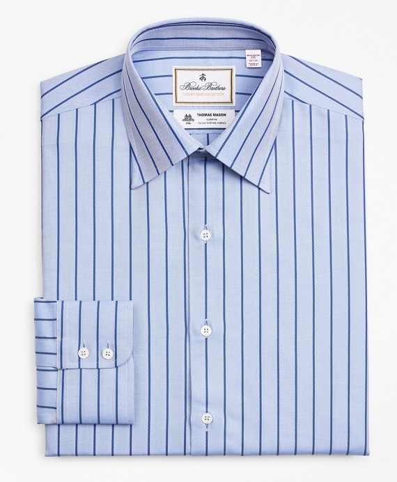 Luxury Collection Madison Classic-Fit Dress Shirt, Franklin Spread Collar Herringbone Stripe