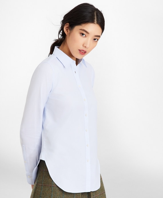 Classic-Fit Cotton Dobby Luxury Shirt