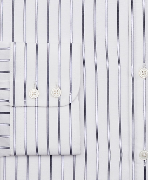 Luxury Collection Regent Fitted Dress Shirt, Franklin Spread Collar Micro-Outline Stripe