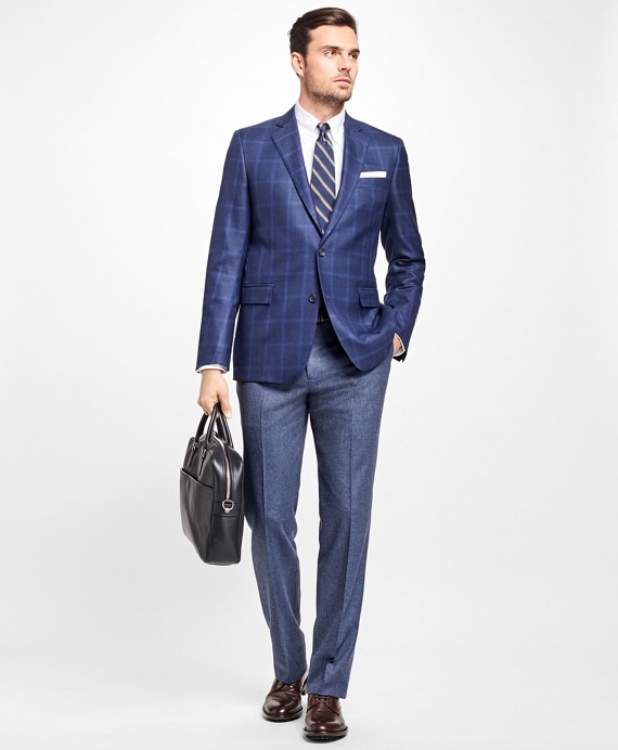 Regent Fit Stretch Flannel Trousers