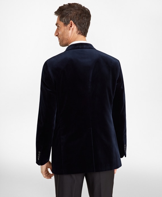 Madison Fit Velvet Tuxedo Jacket