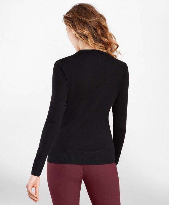 Merino Wool V-Neck Sweater