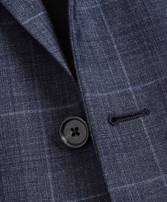 Milano Fit Plaid 1818 Suit