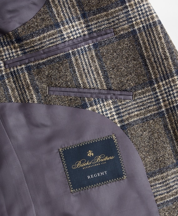 Regent Fit Large Check Sport Coat