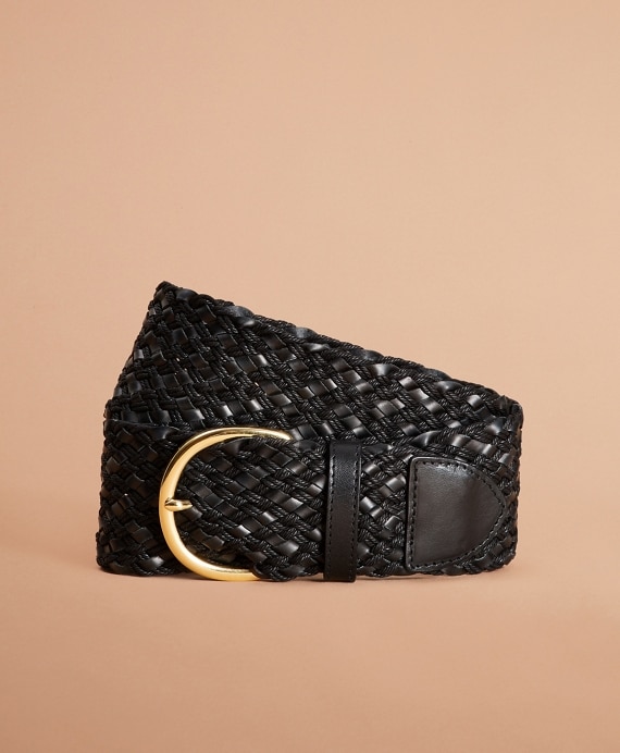 Wide Woven Belt