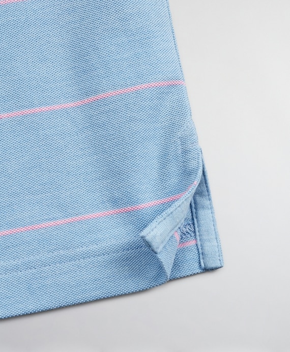 Slim Fit Thin Stripe Polo Shirt