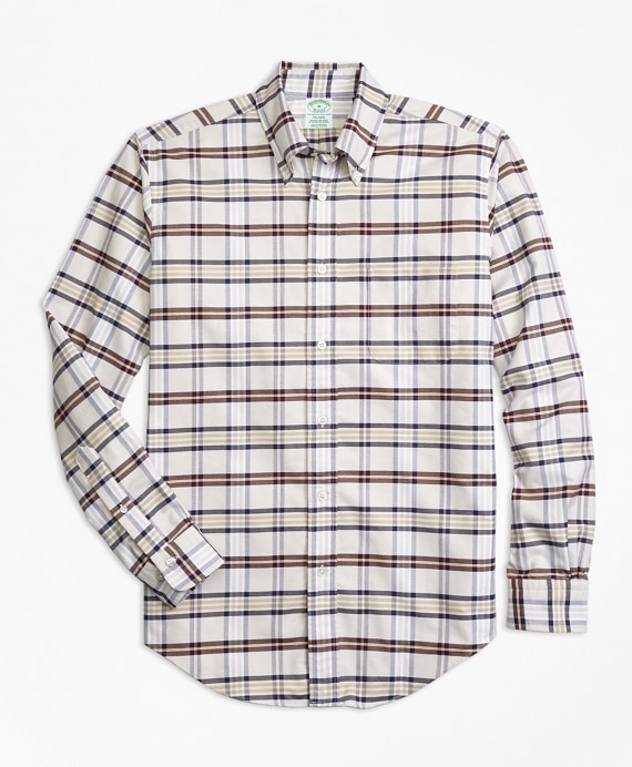 Milano Fit Oxford Tartan Sport Shirt