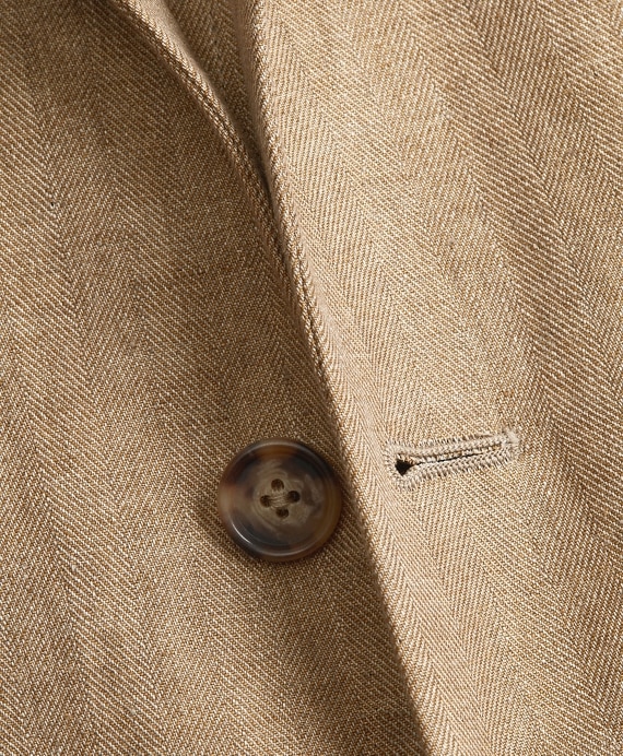 Regent Fit Two-Button Linen Sport Coat