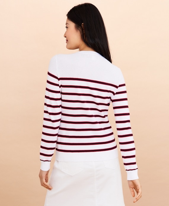 Striped Cotton Sweater