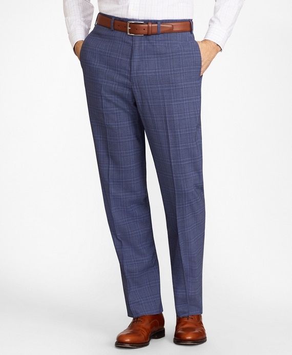 Madison Fit BrooksCool® Subtle Plaid Suit