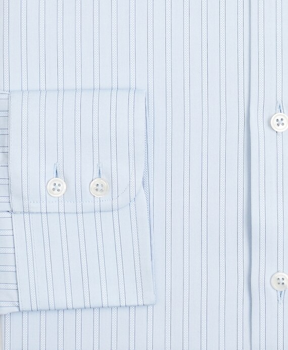 Luxury Collection Regent Fitted Dress Shirt, Franklin Spread Collar Textured Stripe