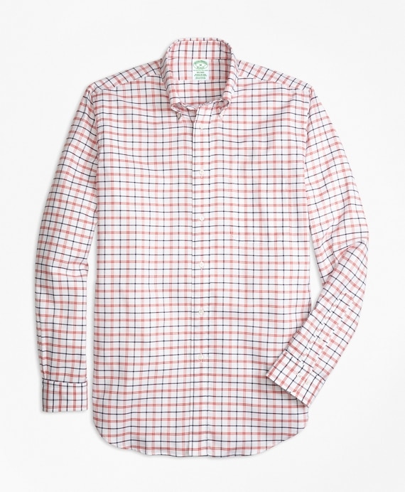 Milano Fit Oxford Large Check Sport Shirt