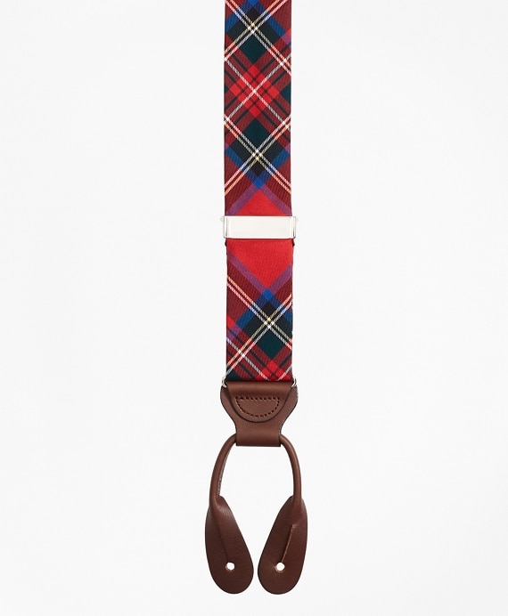 Royal Stewart Tartan Suspenders