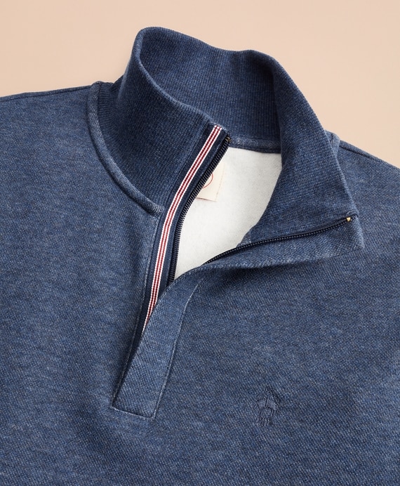 Pique Half-Zip Fleece