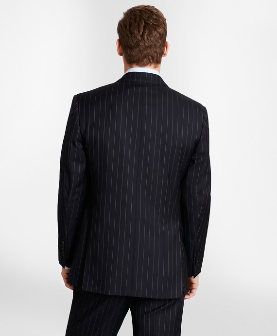 BrooksGate™ Milano-Fit Bead-Stripe Twill Suit Jacket