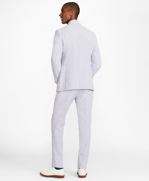 Milano Fit Stripe Seersucker Suit