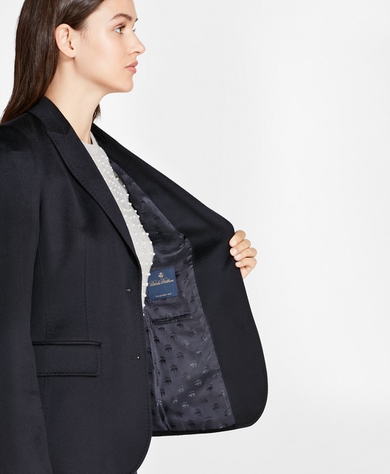 Two-Button Cashmere Blazer