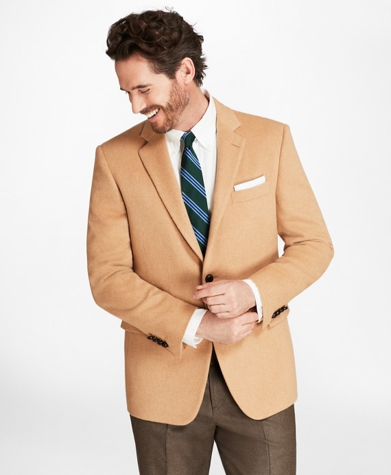 Regent Fit Camel Hair Sport Coat