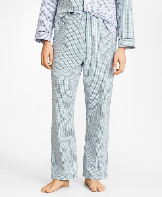 Seersucker Fun Plaid Pajamas