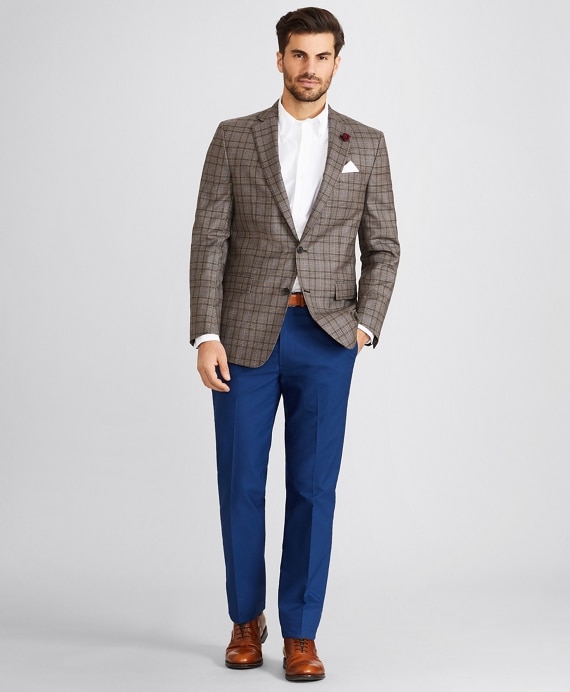 Regent Fit Glen Plaid Sport Coat