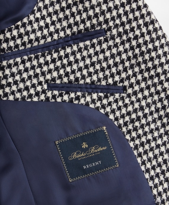 Regent Fit Harris Tweed Mixed Pattern Sport Coat