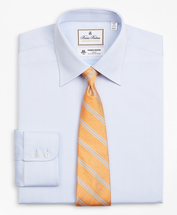 Luxury Collection Soho Extra-Slim-Fit Dress Shirt, Franklin Spread Collar Herringbone