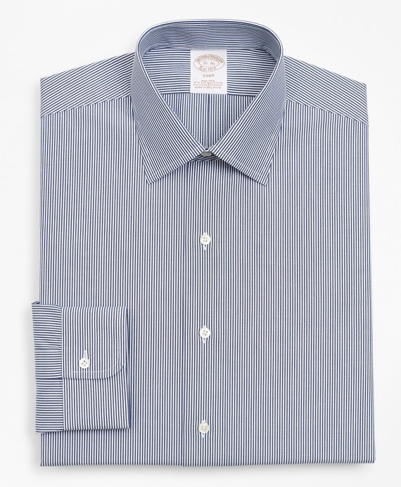 Stretch Soho Extra-Slim Fit Dress Shirt, Non-Iron Stripe
