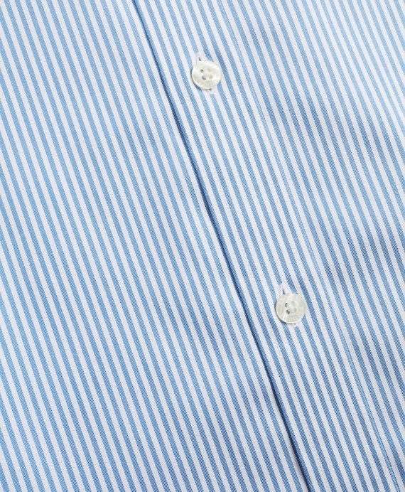 Stretch Regent Fitted Sport Shirt, Non-Iron Stripe