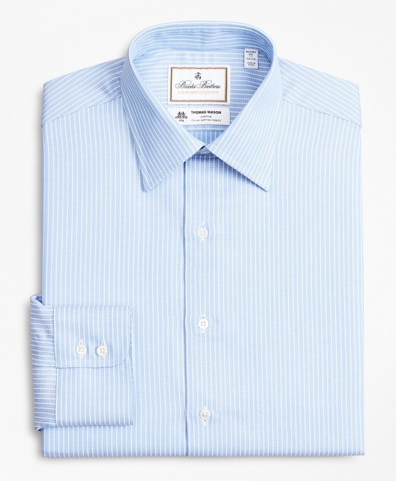 Luxury Collection Regent Fitted Dress Shirt, Franklin Spread Collar Ground Stripe