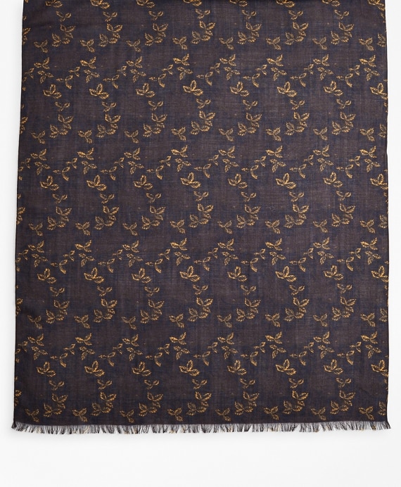 Leaf Print Scarf