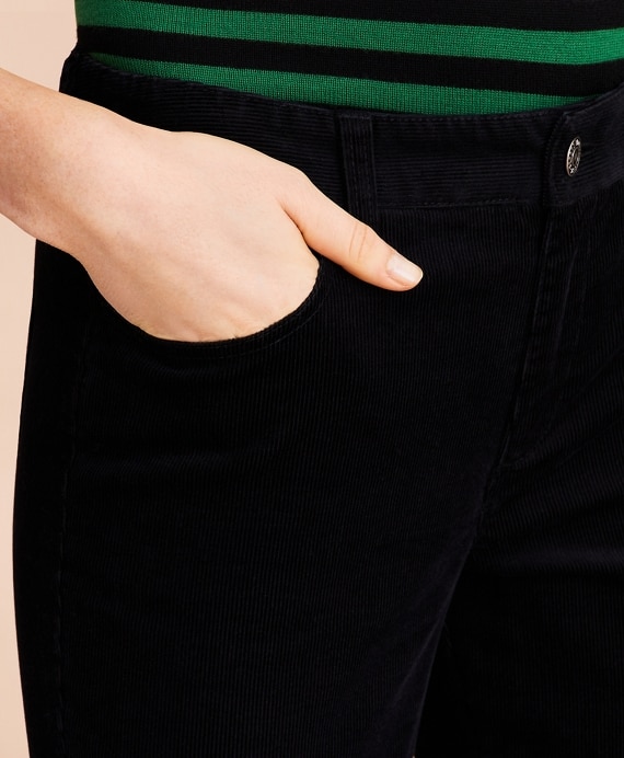 Stretch Corduroy Five-Pocket Pants
