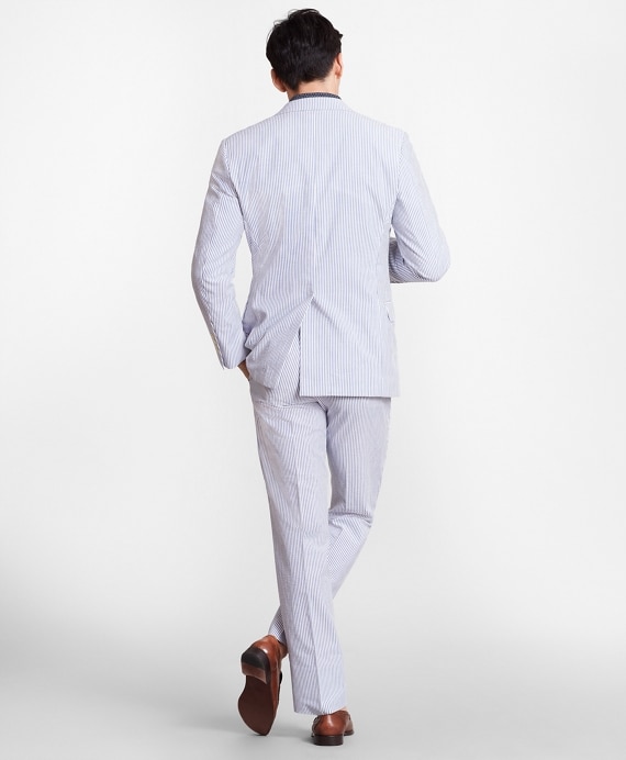 Regent Fit Stripe Seersucker Suit