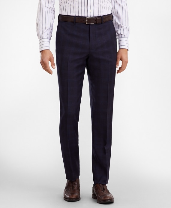 Regent Fit Plaid 1818 Suit