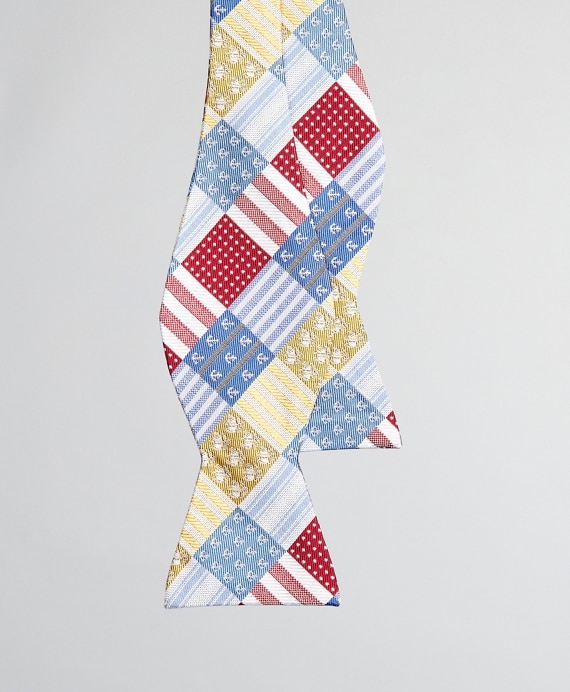 Multi-Patchwork Bow Tie