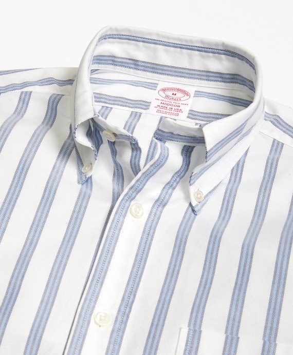 Madison Fit Oxford BB#1 Stripe Sport Shirt