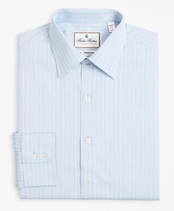 Luxury Collection Madison Classic-Fit Dress Shirt, Franklin Spread Collar Textured Stripe