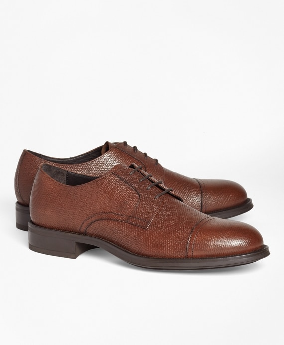 1818 Footwear Textured Leather Captoes