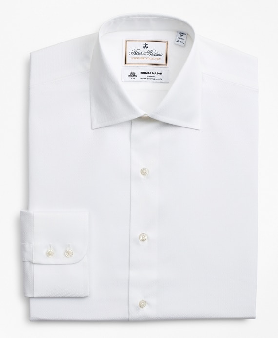 Luxury Collection Regent Fitted Dress Shirt, Franklin Spread Collar Fine Stripe