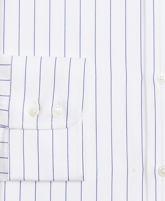 Luxury Collection Regent Fitted Dress Shirt, Franklin Spread Collar Pinstripe