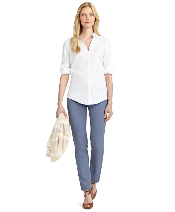 Petite Non-Iron Fitted Blouse