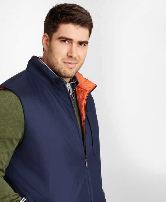 Big & Tall Reversible Quilted Down Vest