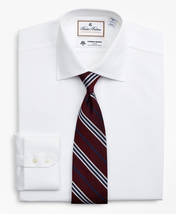 Luxury Collection Regent Fitted Dress Shirt, Franklin Spread Collar Pique