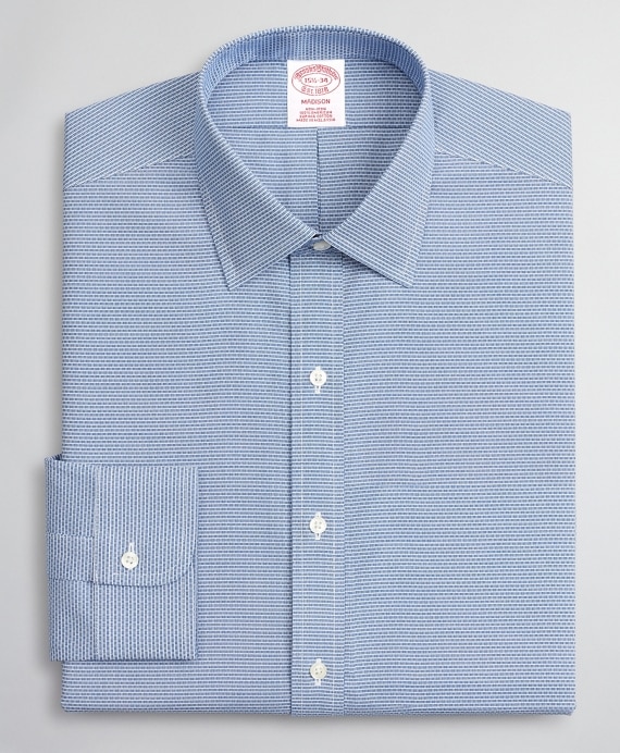 Madison Classic-Fit Dress Shirt, Non-Iron Dobby Ainsley