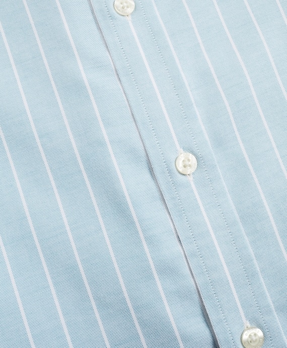 Stretch Regent Fitted Sport Shirt, Non-Iron Short-Sleeve Stripe