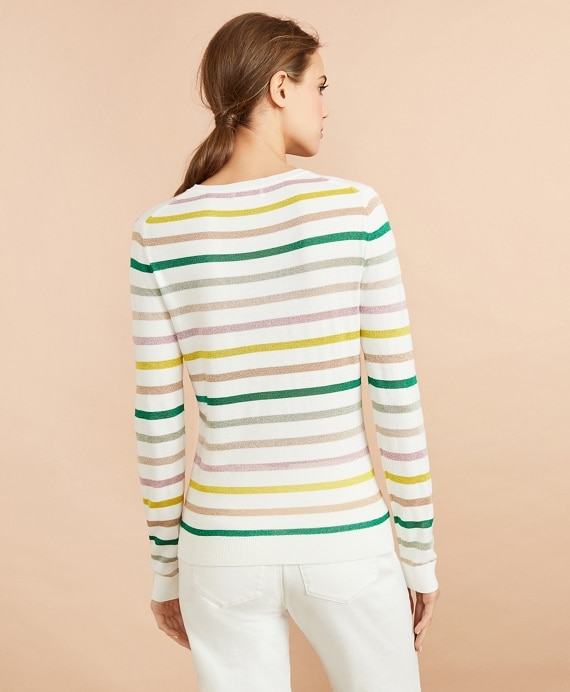 Shimmer Stripe Sweater