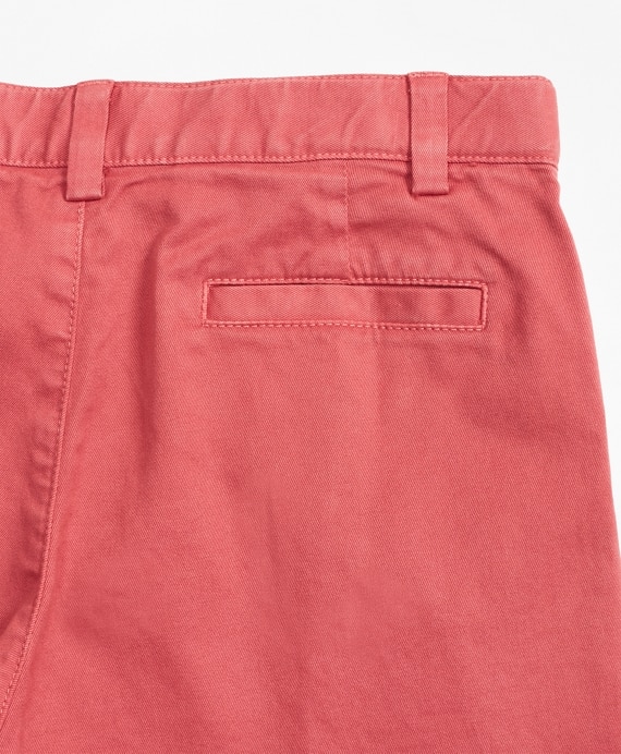 Boys Washed Cotton Stretch Chino Shorts