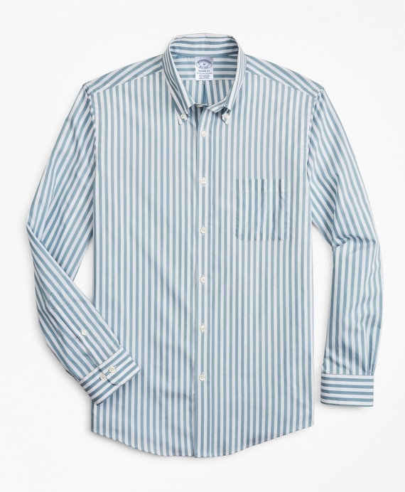 Regent Fitted Sport Shirt, Performance Series with COOLMAX®, Stripe