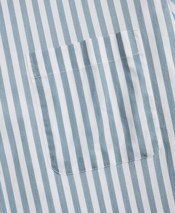 Regent Fitted Sport Shirt, Performance Series with COOLMAX®, Stripe