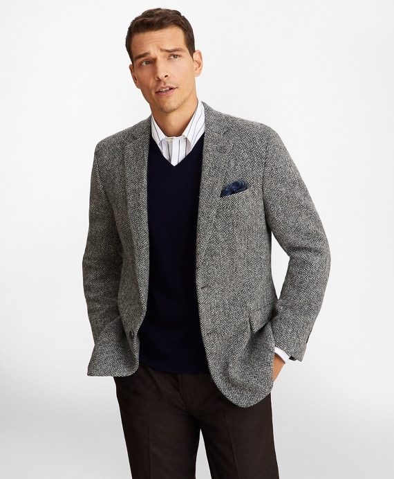 Regent Fit Harris Tweed Sport Coat