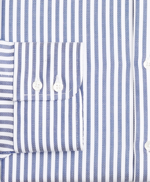 Luxury Collection Milano Slim-Fit Dress Shirt, Franklin Spread Collar Bengal Stripe